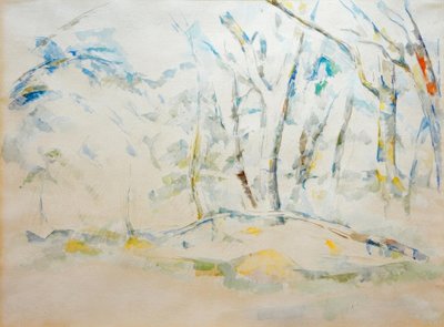 Undergrowth by Paul Cézanne